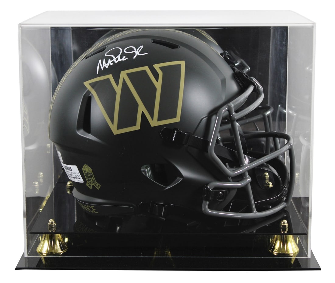 Magic Johnson autographed Washington Commanders Salute to Service helmet BAS (1 of 4)