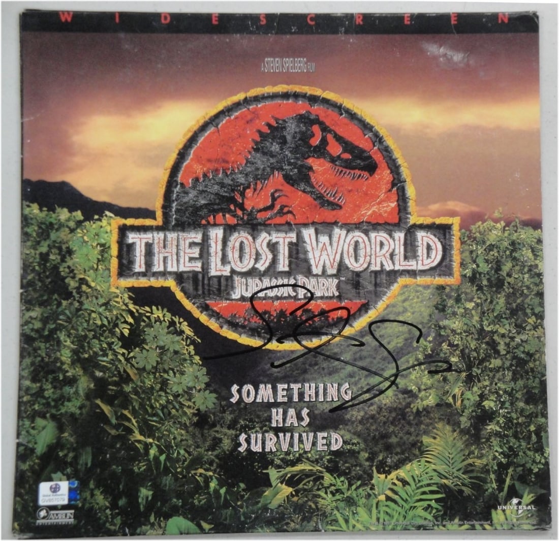 Steven Spielberg signed laser disk cover GAI authenticated (1 of 3)