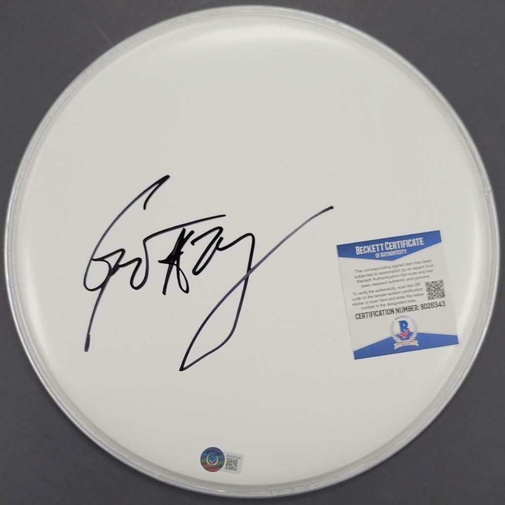12 Inch Drumhead Signed by G Eazy with Beckett Authentication (1 of 2)