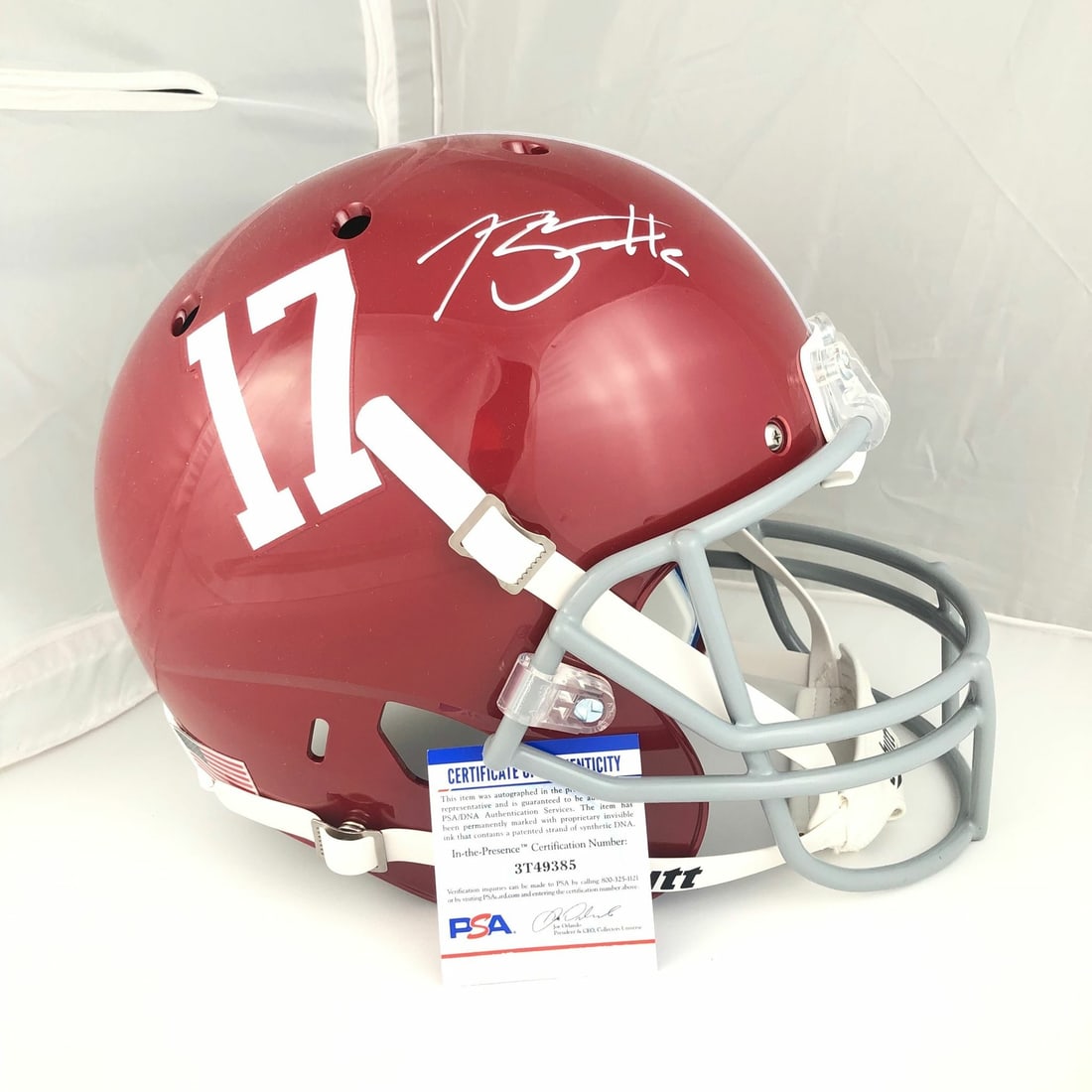Bryce Young Alabama Crimson Tide PSA DNA autographed Schutt replica helmet (1 of 4)