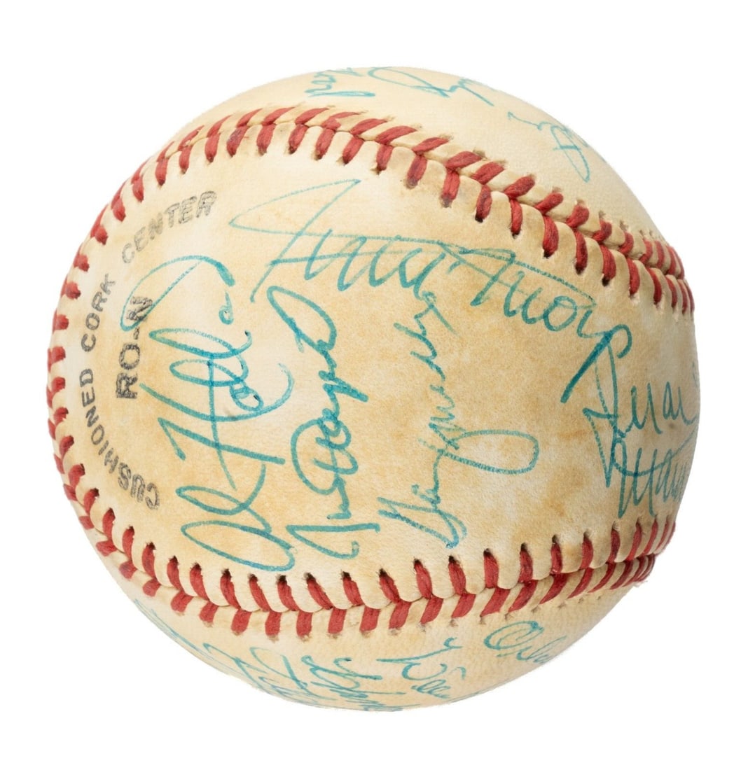 Willie Mays Willie McCovey Signed Giants Baseball with PSA Authentication (1 of 7)