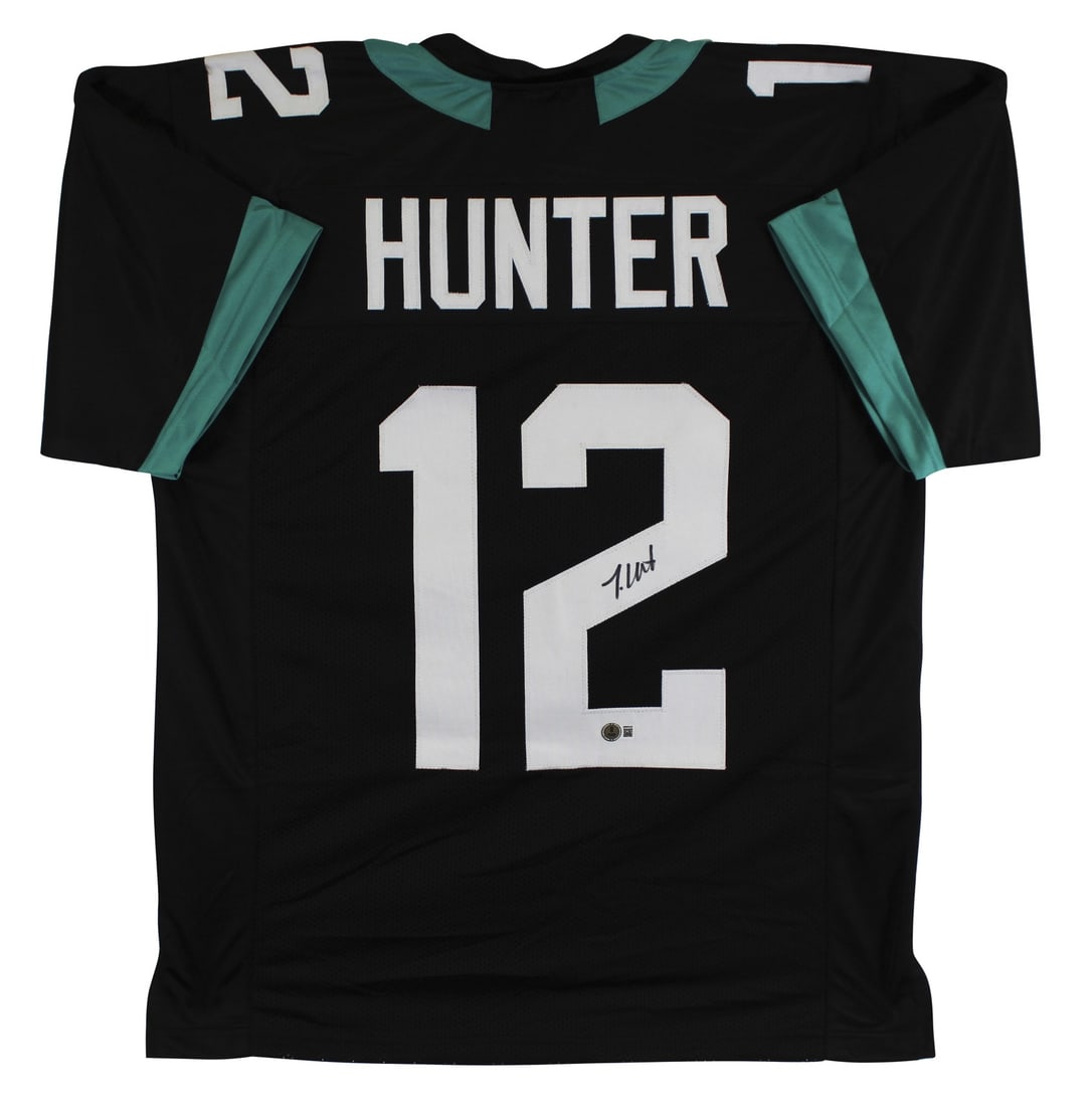 Travis Hunter Signed Jacksonville Jaguars Black Pro Jersey BAS Authenticated (1 of 3)