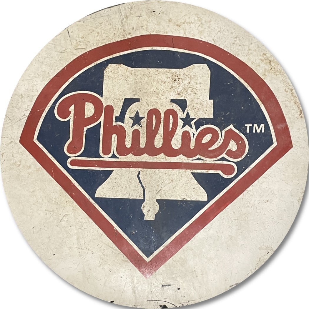 2014 MLB Authenticated Batting Circle Seattle Mariners Phillies 6 Feet Reversible (1 of 4)