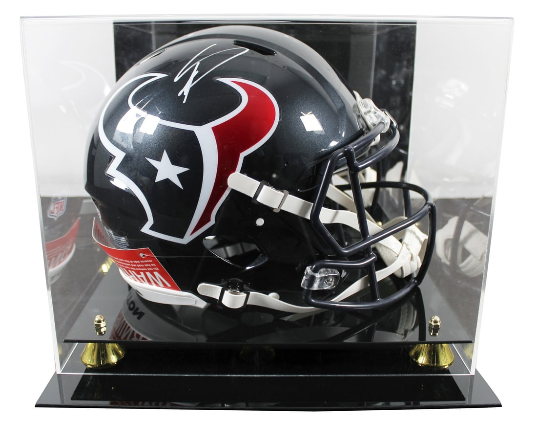 Stefon Diggs Autographed Riddell Full Size Helmet with Beckett Authentication: Stefon Diggs Autographed Riddell Full Size Helmet with Beckett Authentication This authentic full-size Riddell Speed Proline helmet has been personally signed by Stefon Diggs, the talented wide receiv