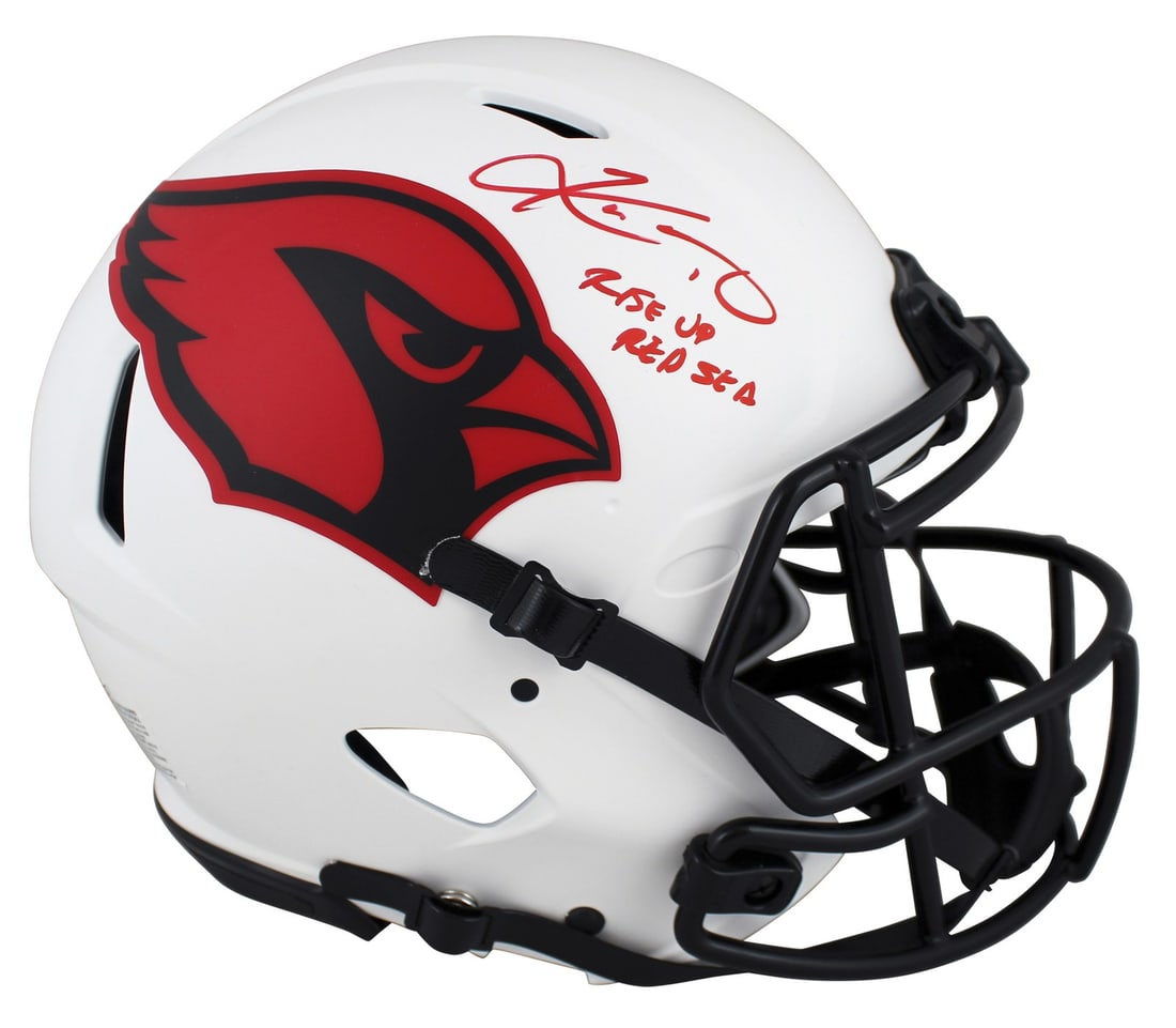Kyler Murray Cardinals Lunar Riddell Speed Proline Helmet BAS Signed (1 of 7)