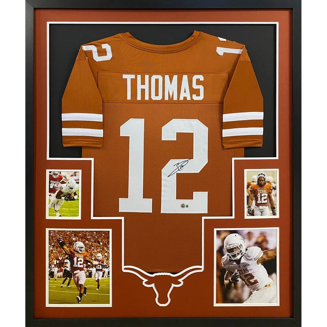 Beckett Authenticated Earl Thomas Framed Autographed Seahawks Jersey (1 of 2)