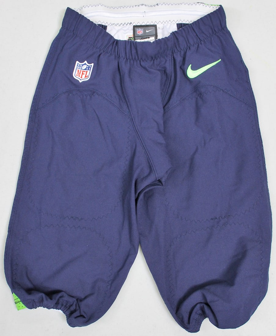 Russell Wilson 2014 Game Used Seahawks Nike Pants Size 30 COA (1 of 10)