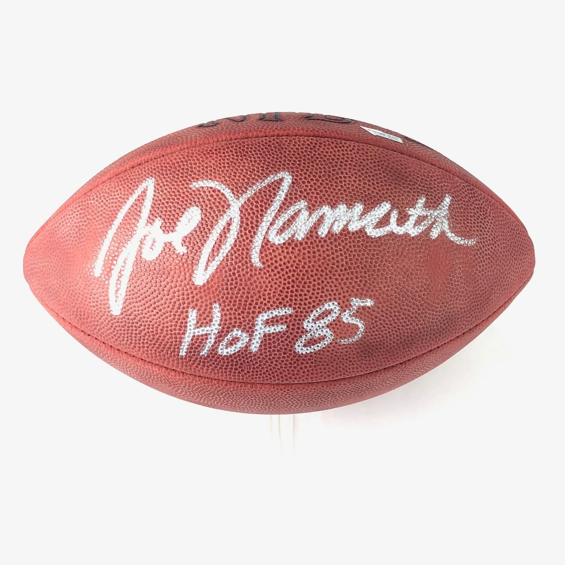 Joe Namath autographed New York Jets football PSA DNA HOF 85 (1 of 4)