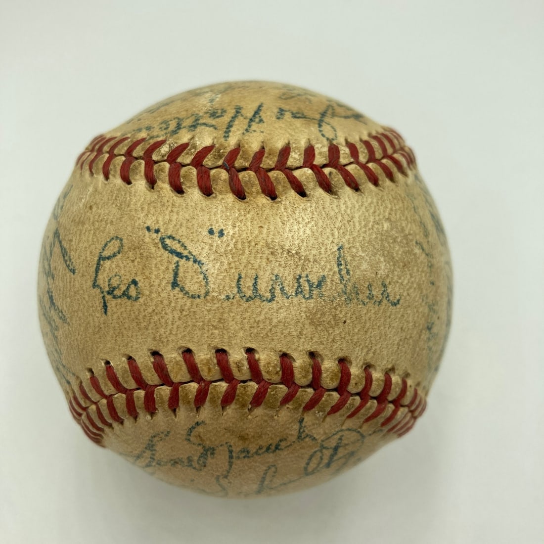 Brooklyn Dodgers 1947 National League Champions Team Ball with JSA Full Letter: Brooklyn Dodgers 1947 National League Champions Team Ball with JSA Full Letter This is an original 1947 Brooklyn Dodgers National League Champions team-signed baseball featuring 27 autographs, includi