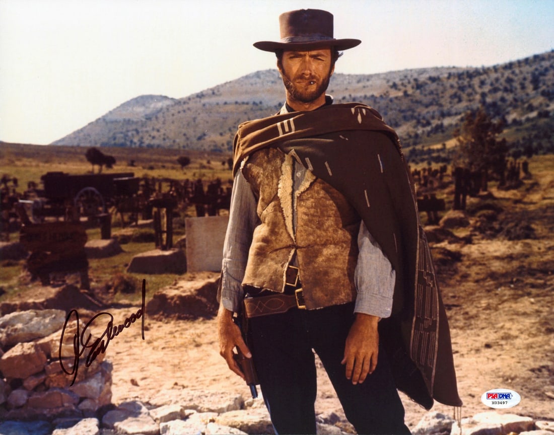 11x14 Autographed Clint Eastwood Photo PSA DNA Certified Original (1 of 2)