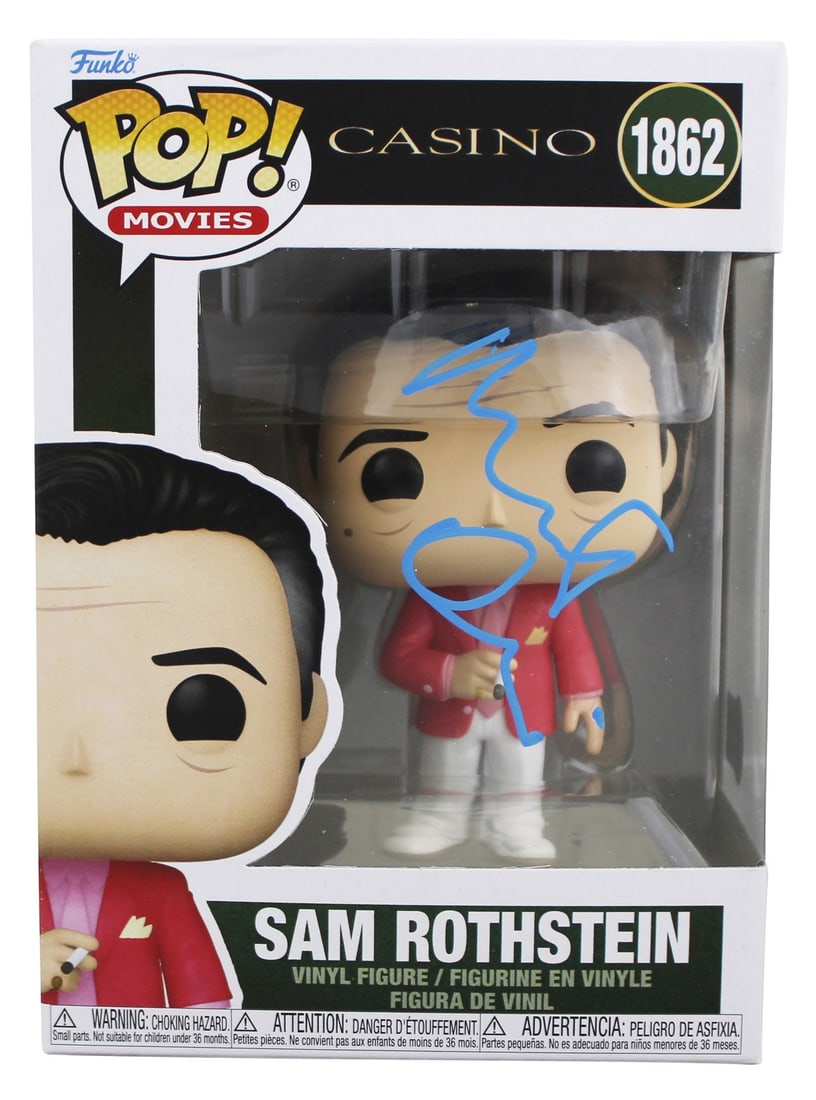 Robert DeNiro Signed Casino Sam Rothstein Funko Pop #1862 BAS Authentic (1 of 7)