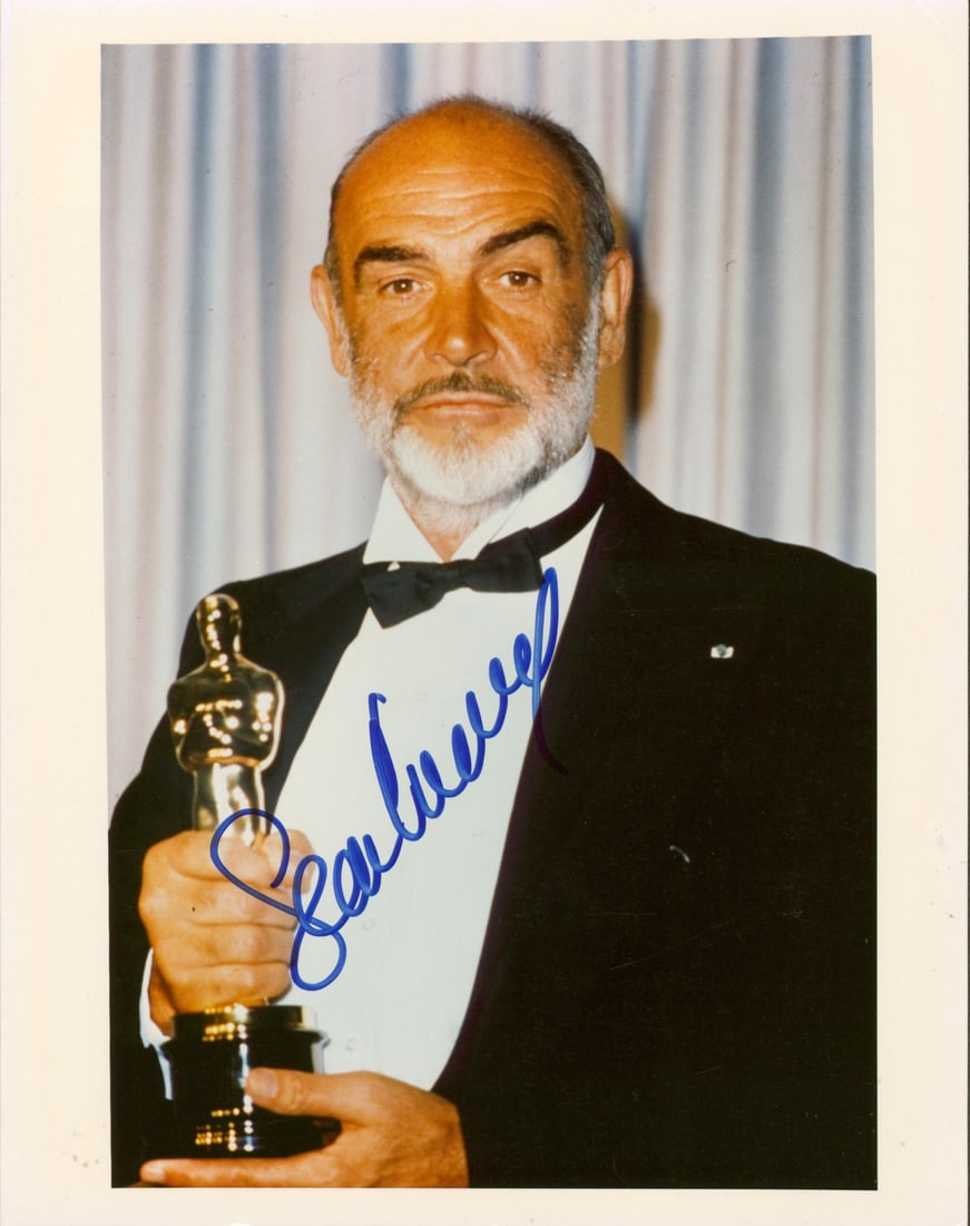 Sean Connery Signed 8x10 Photograph from The Untouchables Beckett Authenticated (1 of 7)