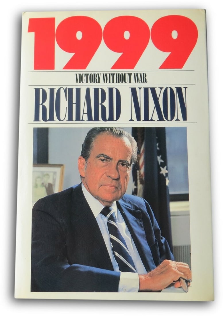 JSA Authenticated Richard Nixon Inscribed Hardcover Book (1 of 3)
