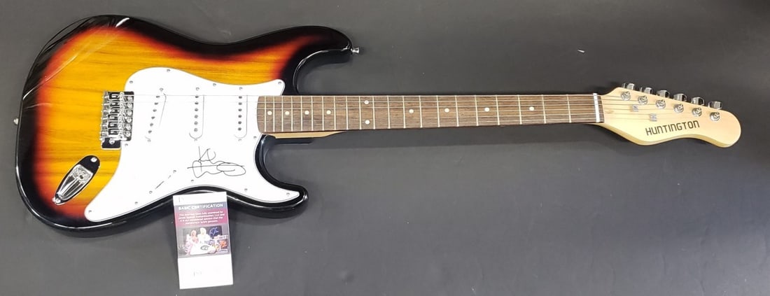 Kiefer Sutherland Autographed Electric Guitar with JSA Authentication (1 of 4)