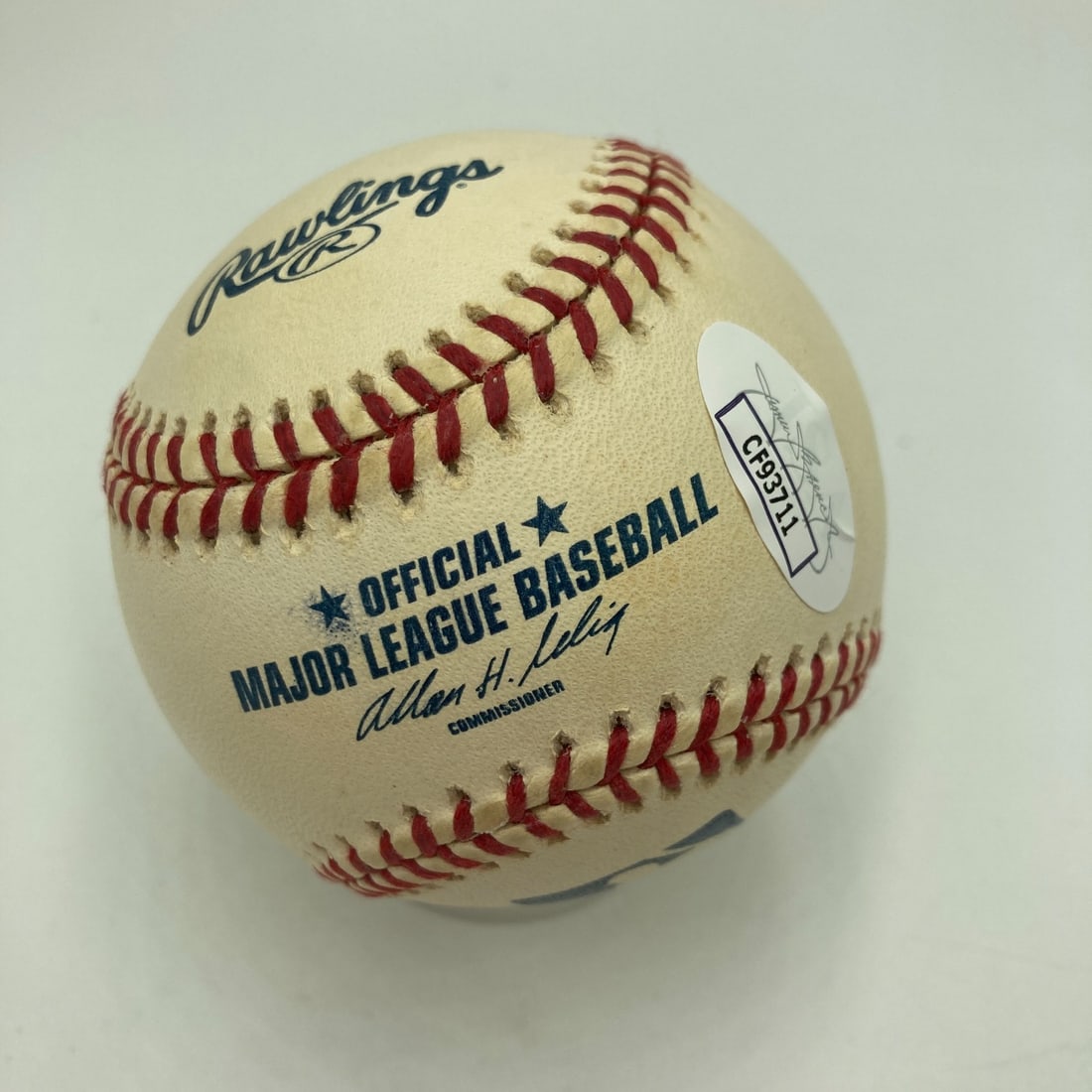 Tim McGraw Single Signed MLB Baseball with JSA Authentication - 2
