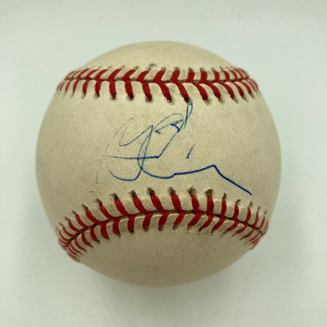 American League Baseball Signed by George Carlin with JSA Full Letter COA (1 of 5)