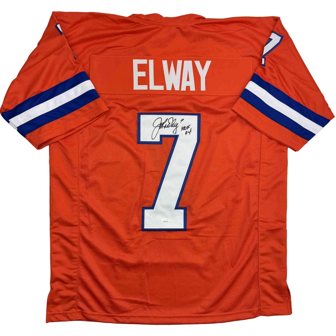 John Elway Signed Denver Orange Custom Football Jersey JSA Authenticated (1 of 4)