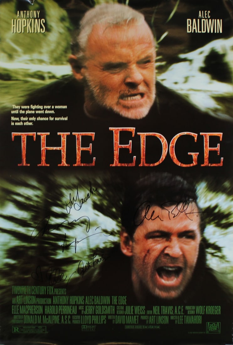 The Edge Signed 27x40 Poster with Beckett COA by 5 Stars (1 of 4)