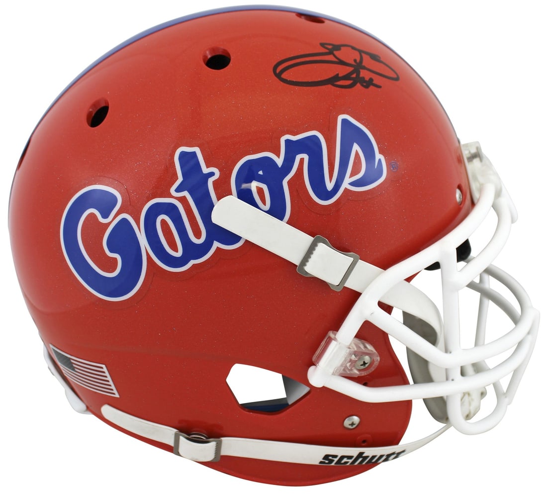 Schutt Speed Proline Full Size Helmet Signed by Emmitt Smith BAS Witnessed (1 of 3)