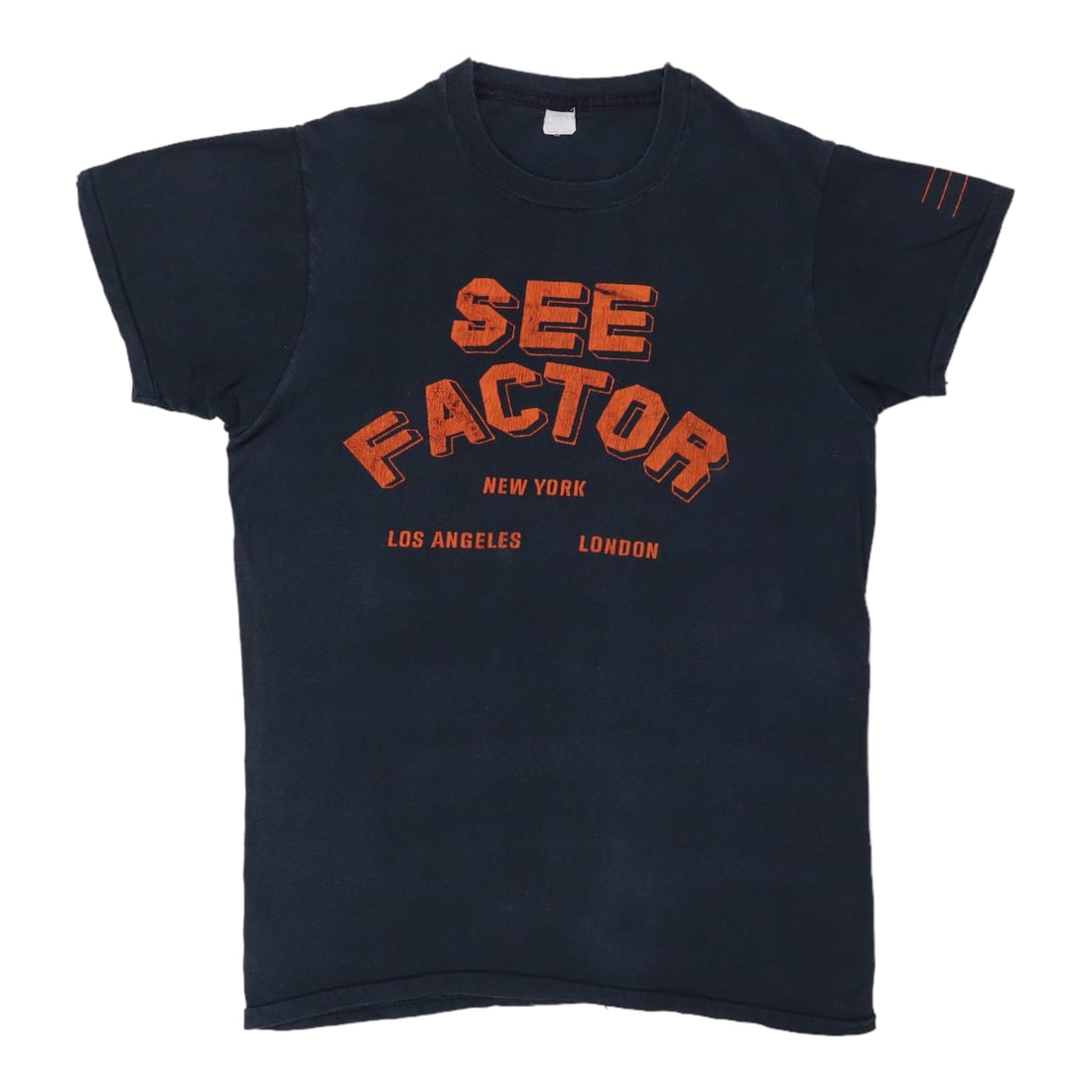Vintage Black Sabbath 1980 See Factor Crew Tour T-Shirt with Graphics (1 of 6)