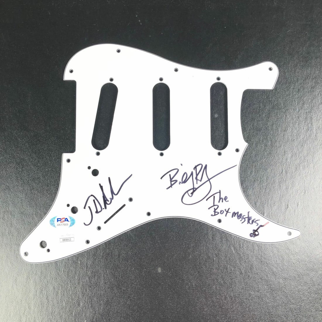 J.D. Andrew Billy Bob Thornton Signed Pickguard PSA/DNA Authentic (1 of 3)