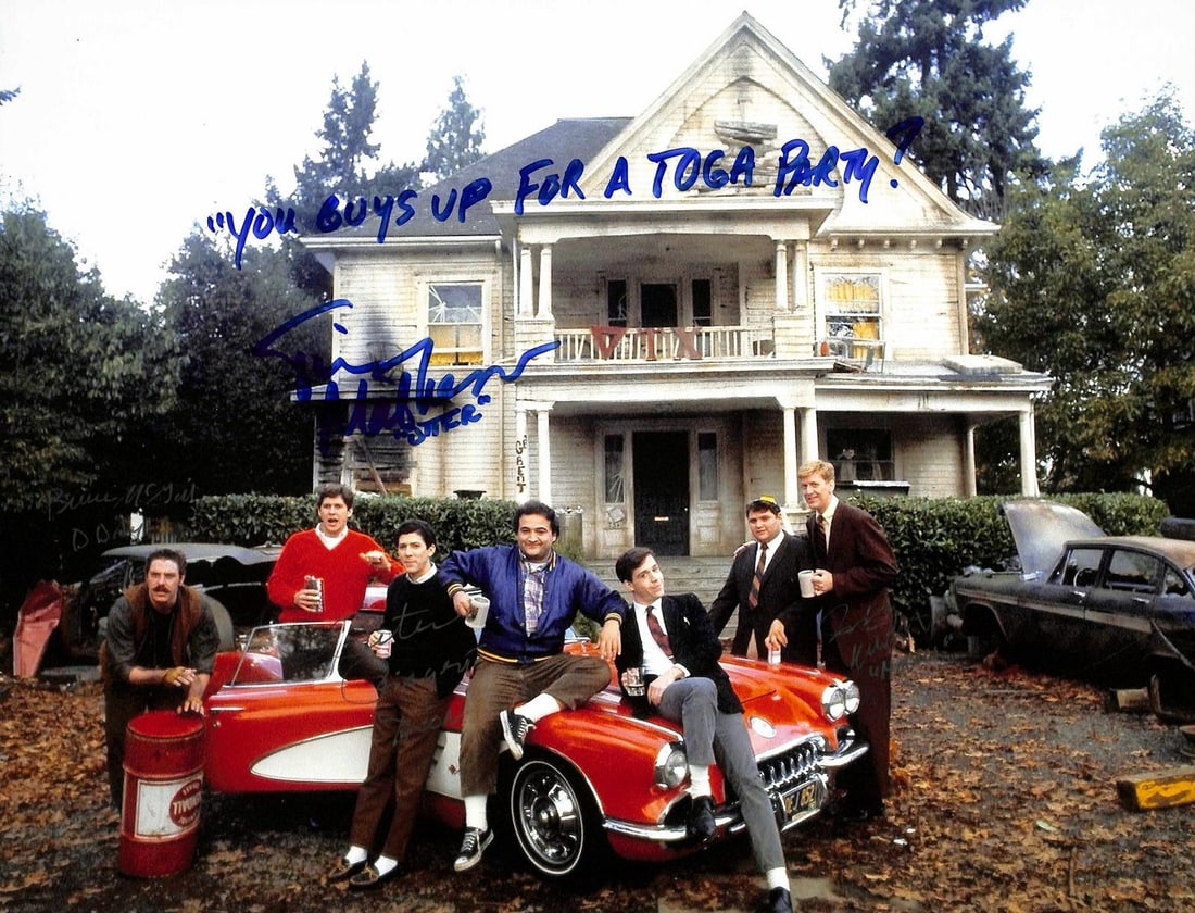 Beckett Authenticated Animal House Cast Photo 4 Signatures (1 of 1)