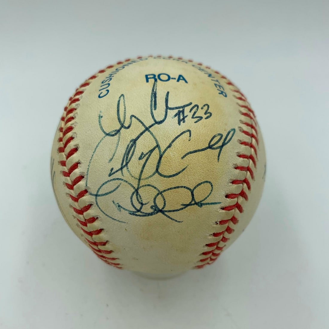 1994 Derek Jeter Signed Minor League Baseball JSA Authenticated: 1994 Derek Jeter Signed Minor League Baseball JSA Authenticated This is a 1994 Derek Jeter Pre Rookie Minor League Prospects signed baseball, authenticated by James Spence Authentication (JSA). A rema