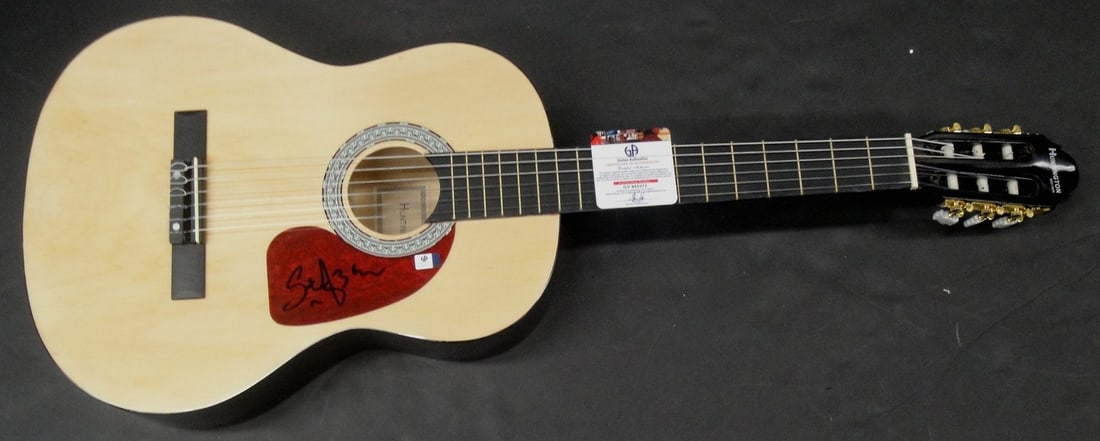 Steve Azar signed guitar with pick GAI authenticated (1 of 4)