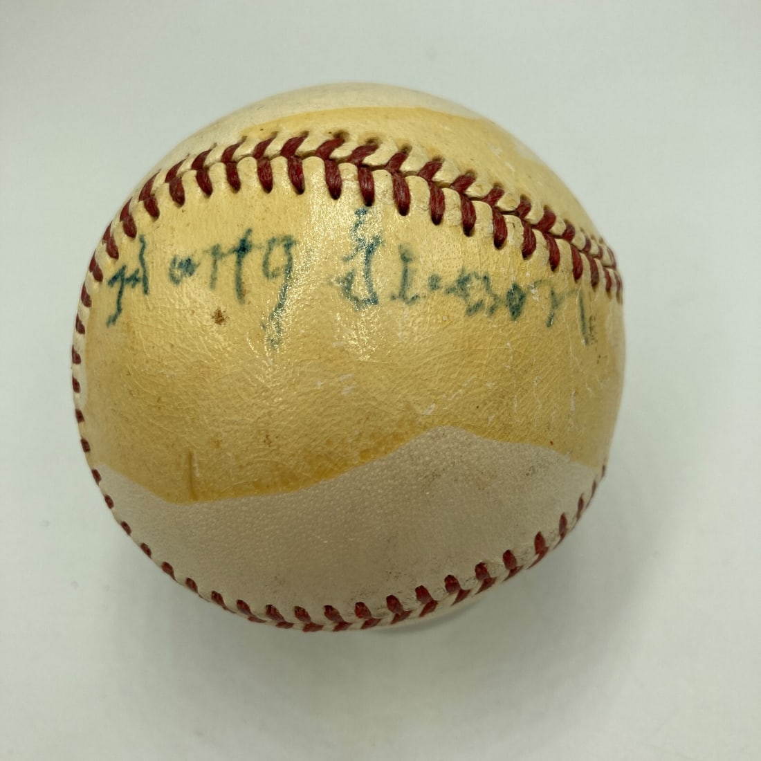 Rare Harry Gleason Signed 1950s Official AL Baseball JSA Authenticated (1 of 6)