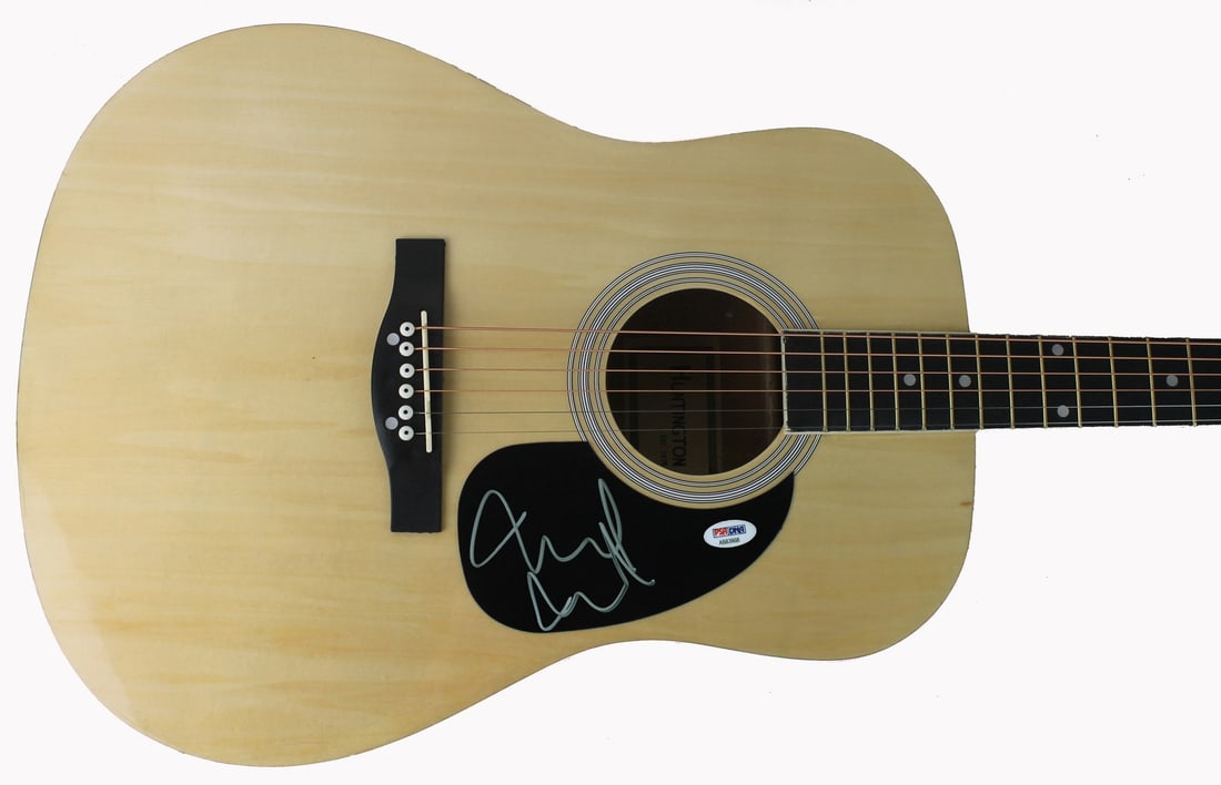Mike McCready Signed Pearl Jam Acoustic Guitar PSA/DNA Certified (1 of 3)