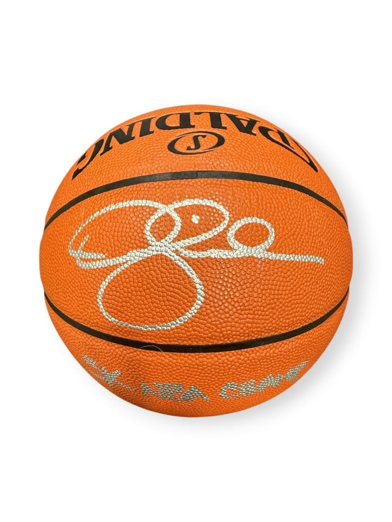 Derek Fisher autographed Lakers basketball BAS sticker JSA authenticated (1 of 4)