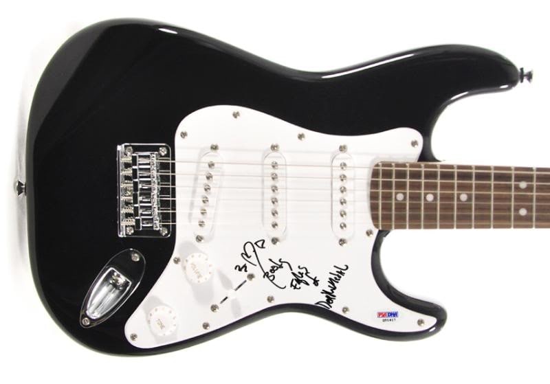 Jesse Hughes Eagles Of Death Metal Signed Guitar PSA/DNA #Q51417 (1 of 2)
