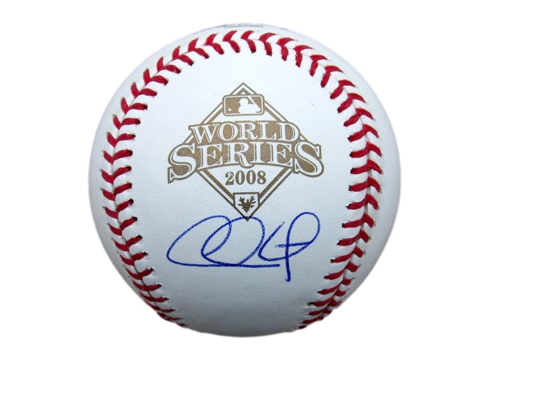Fanatics Authenticated Chase Utley Phillies Signed Baseball 2008 World Series: Fanatics Authenticated Chase Utley Phillies Signed Baseball 2008 World Series This is an original 2008 World Series baseball autographed by Chase Utley of the Philadelphia Phillies. The signature is a