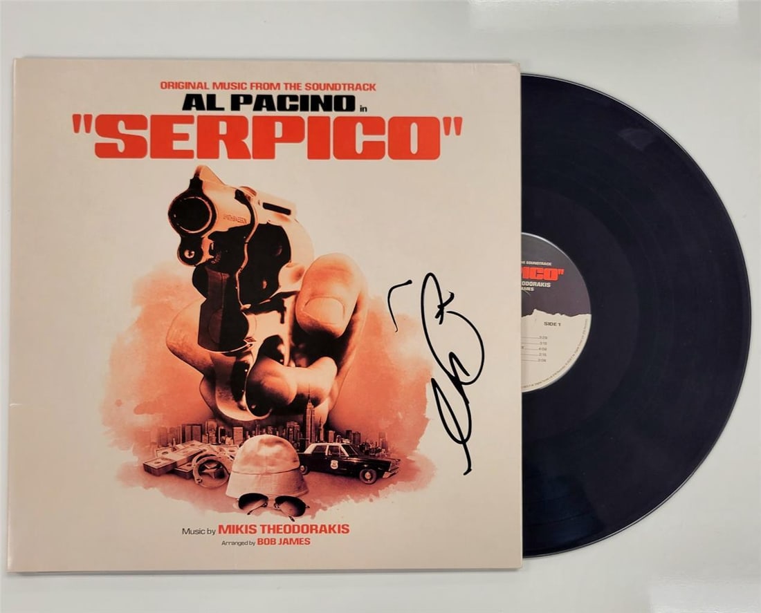 Serpico LaserDisc Cover Signed by Al Pacino Beckett Authenticated Autograph (1 of 4)