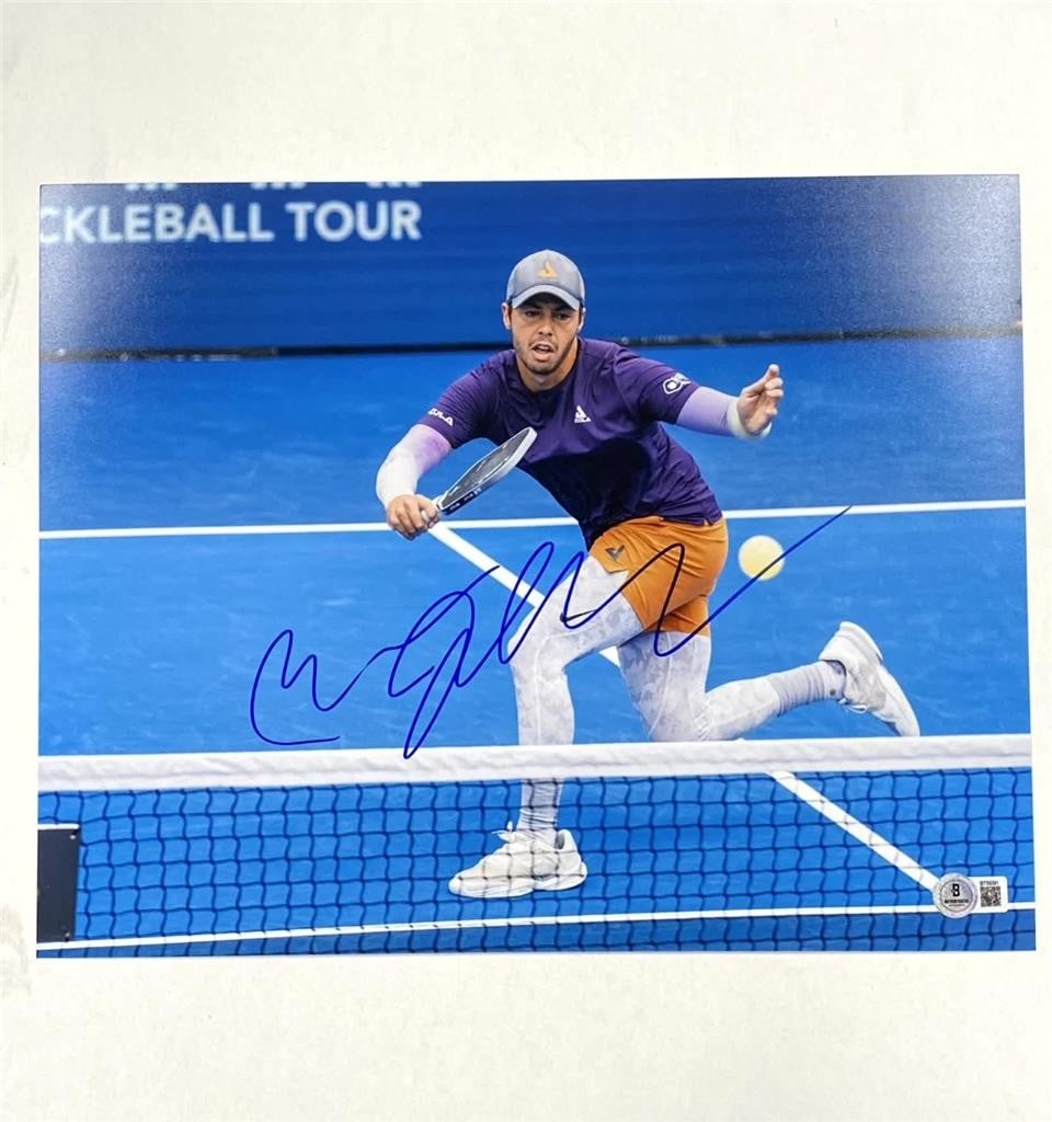 Signed Ben Johns 11x14 Pickleball Photo Beckett BAS (1 of 3)
