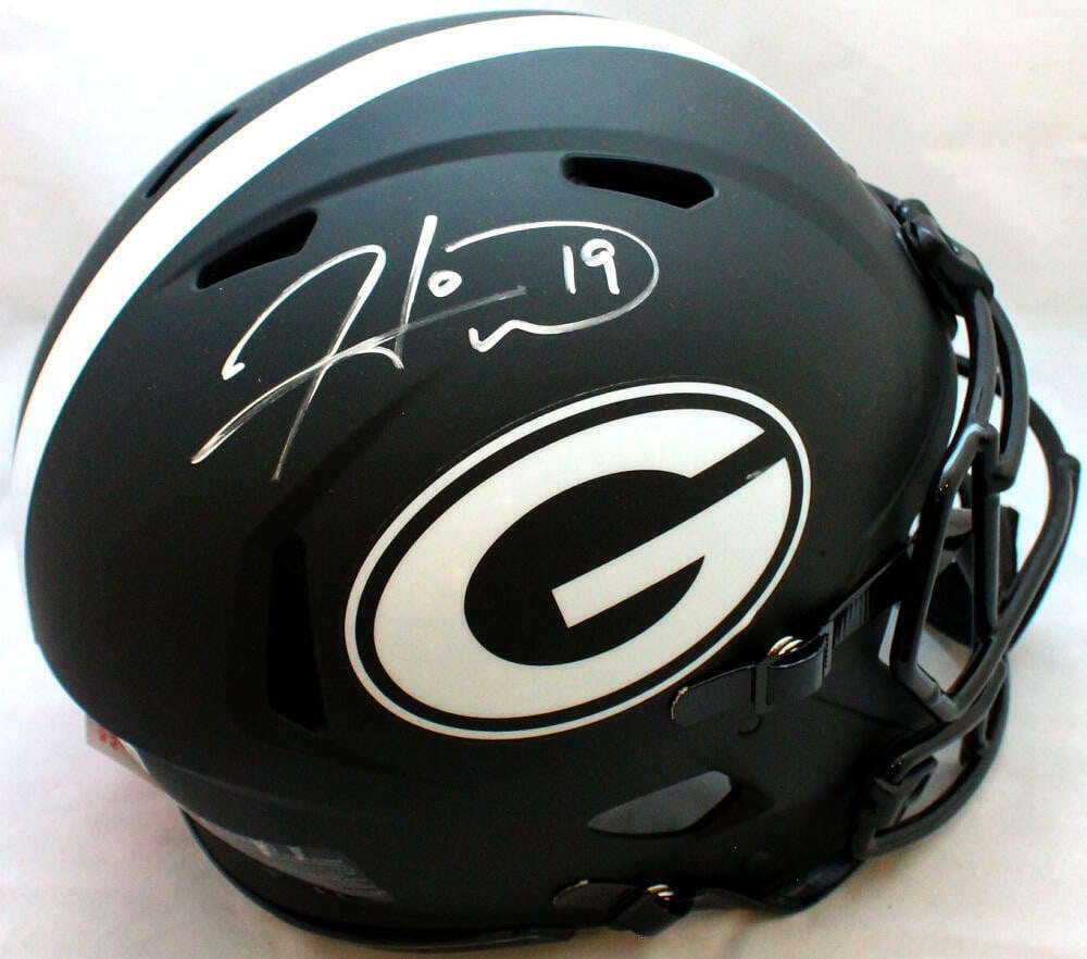 Hines Ward signed Georgia full size Eclipse Speed authentic helmet Beckett holo (1 of 5)