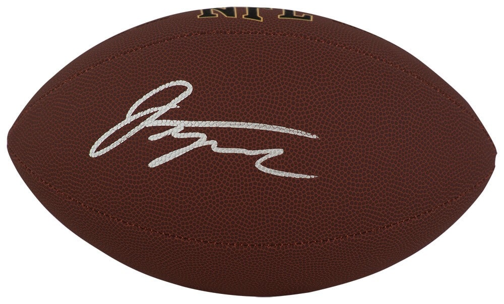 Wilson Super Grip NFL Football autographed by Jonathan Taylor with COA: Wilson Super Grip NFL Football autographed by Jonathan Taylor with COA This is a Wilson Super Grip full size NFL football signed by Jonathan Taylor of the Indianapolis Colts. The football includes a t