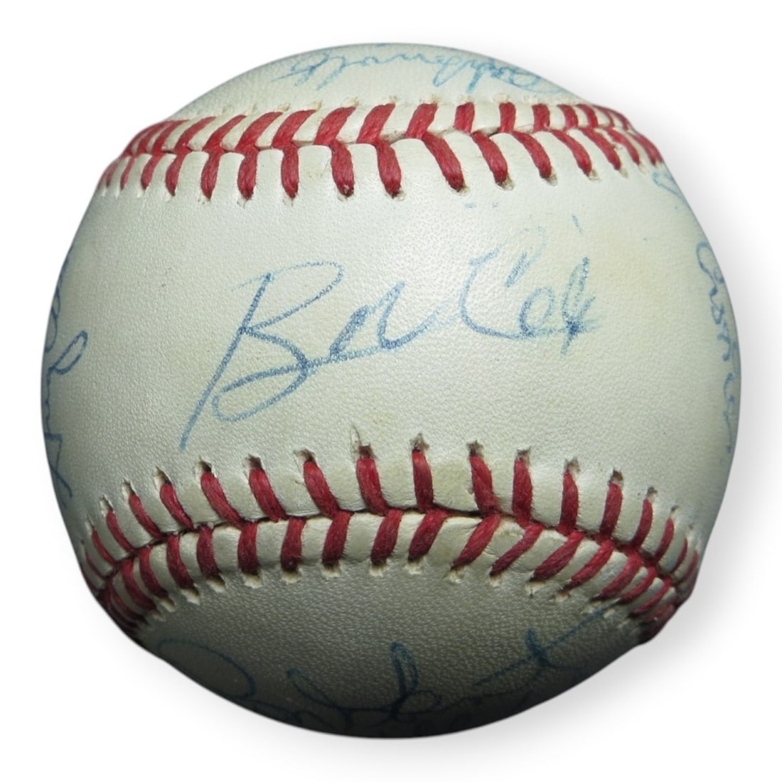 Atlanta Braves 1991 National League Champions Signed Baseball 24 Autographs GAI: Atlanta Braves 1991 National League Champions Signed Baseball 24 Autographs GAI This is an original Rawlings Official National League baseball autographed by 24 members of the 1991 Atlanta Braves, the