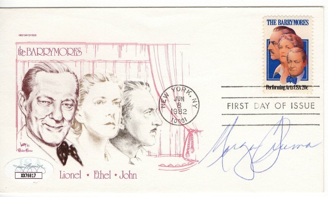 First Day Cover Signed by Morgan Freeman with JSA Authentication (1 of 2)