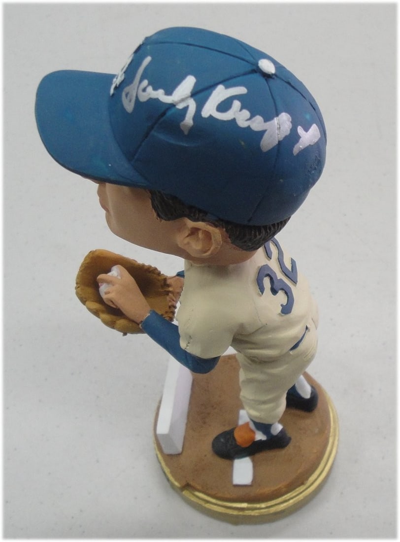 Sandy Koufax Hand Signed Bobblehead 2012 LA Dodgers Online Authentics (1 of 4)
