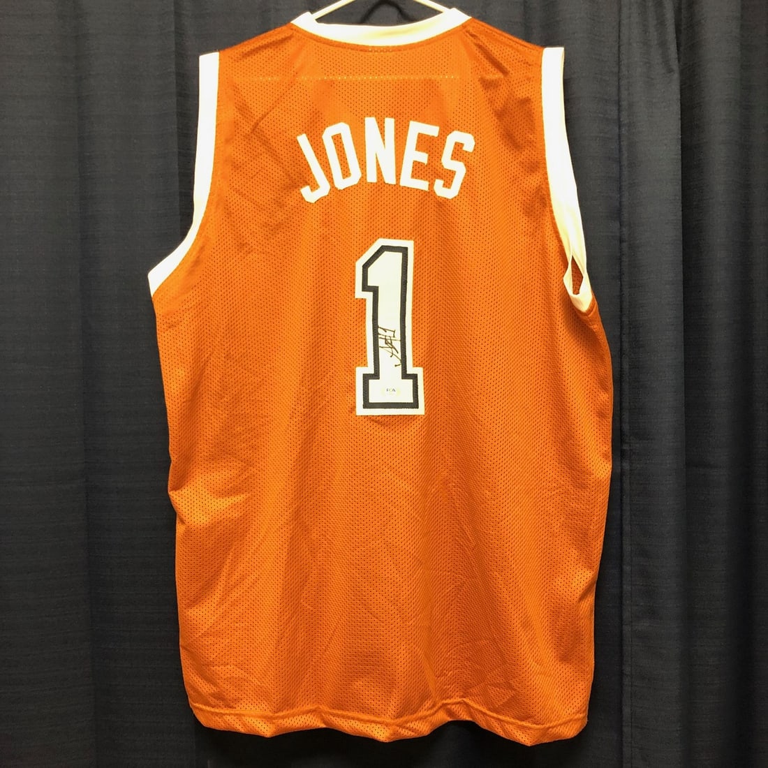 Andrew Jones Autographed Basketball Jersey PSA/DNA Texas Longhorns (1 of 2)