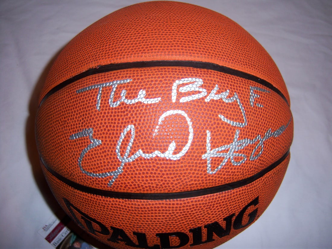 Elvin Hayes signed NBA basketball JSA COA (1 of 2)