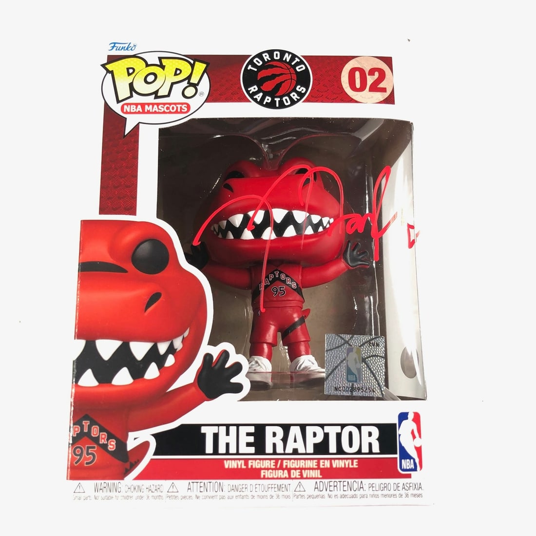 PSA DNA David Johnson autographed Raptors Funko Pop: PSA DNA David Johnson autographed Raptors Funko Pop This Funko Pop! collectible features an authentic autograph by David Johnson, a player for the Toronto Raptors. The item has been authenticated by P