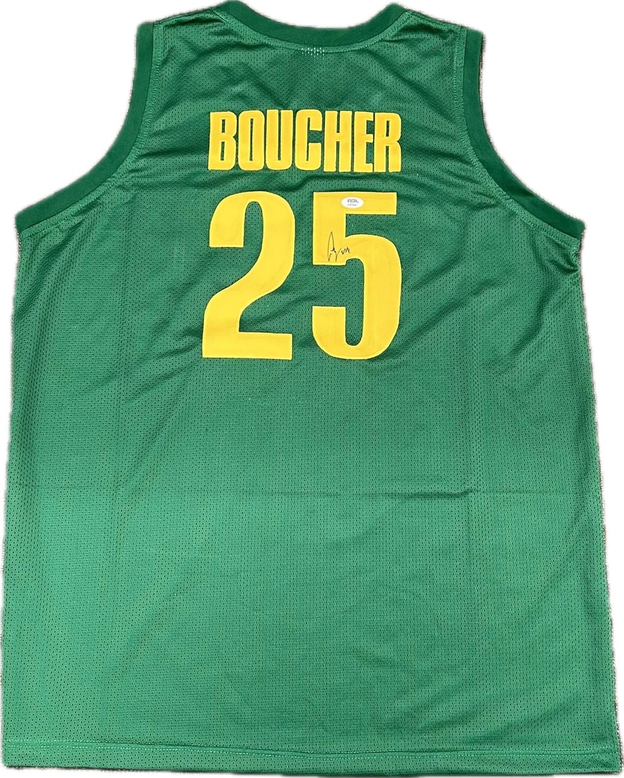 Oregon Ducks Chris Boucher autographed jersey PSA DNA (1 of 2)