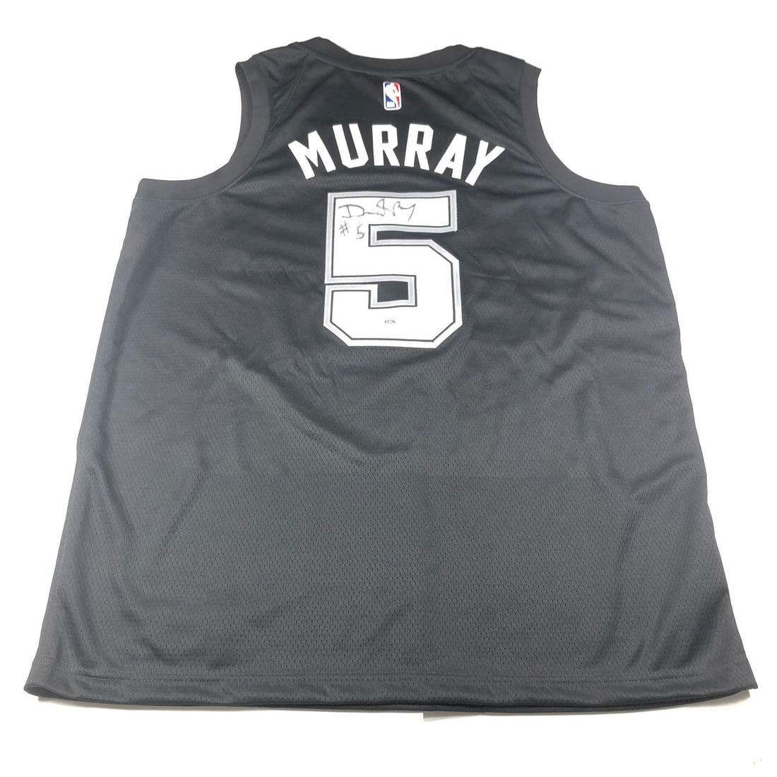 DeJounte Murray autographed Spurs jersey PSA DNA authenticated: DeJounte Murray autographed Spurs jersey PSA DNA authenticated This is a stitched San Antonio Spurs jersey autographed by DeJounte Murray. The jersey is an original item and has been authenticated by 