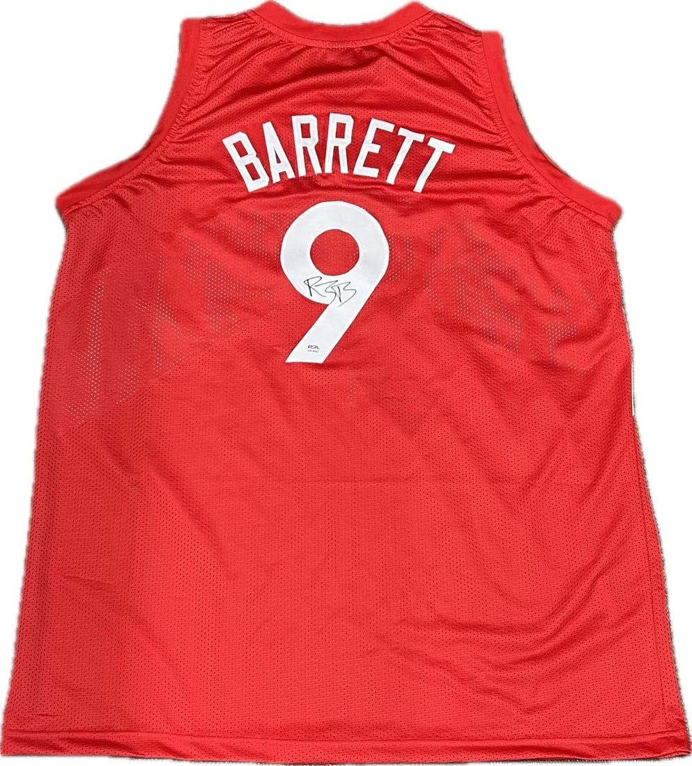 RJ Barrett Autographed Toronto Raptors Jersey PSA/DNA Certified (1 of 2)