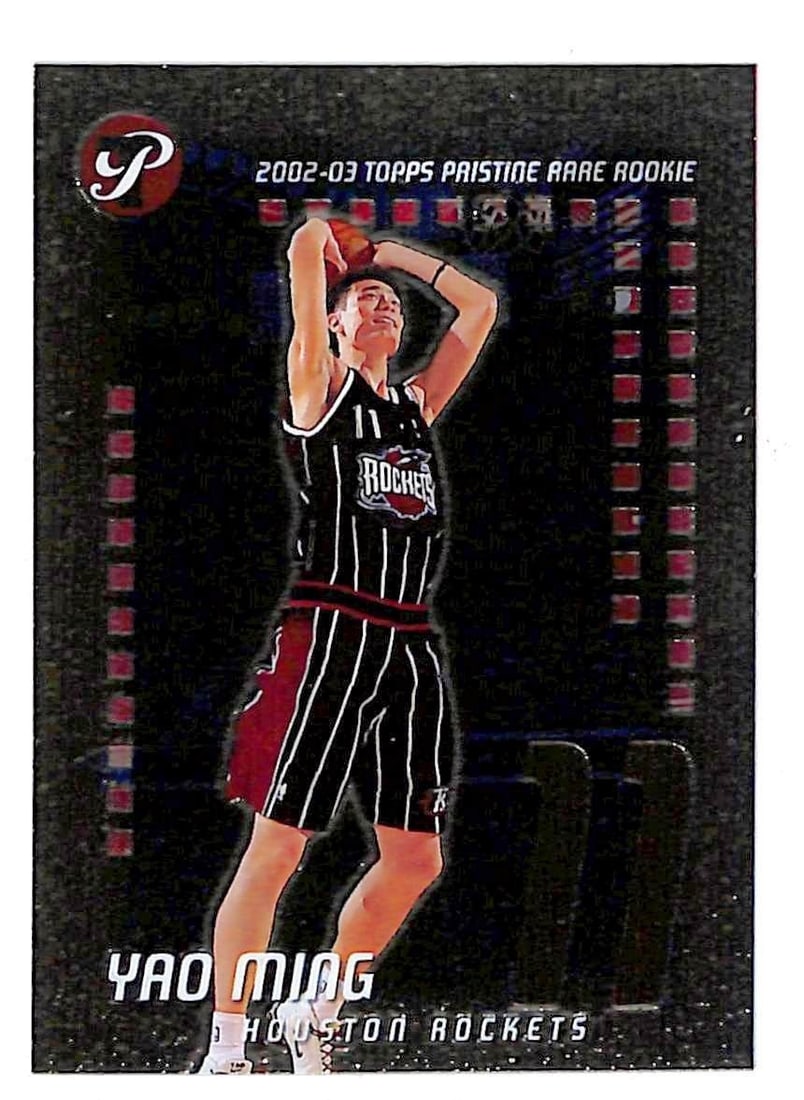 Yao Ming 2003-04 Topps Pristine Rookie Card #53 /499 NBA (1 of 2)