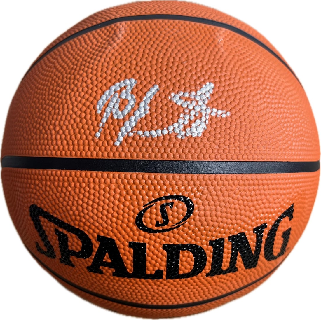 BJ Armstrong Autographed Spalding Basketball PSA/DNA Chicago Bulls: BJ Armstrong Autographed Spalding Basketball PSA/DNA Chicago Bulls This is an original Spalding basketball autographed by BJ Armstrong, a former player of the Chicago Bulls. The signature has been aut