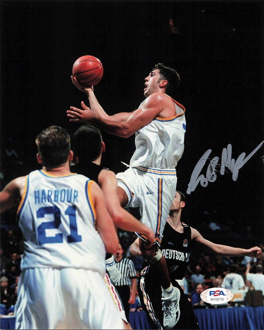 Bob Myers Autographed 8x10 Photo PSA/DNA UCLA Bruins Warriors: Bob Myers Autographed 8x10 Photo PSA/DNA UCLA Bruins Warriors This is an original 8x10 photograph personally signed by Bob Myers, who is renowned for his time with the UCLA Bruins and his role as the 