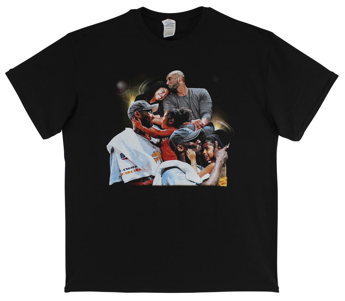 XL Memorial Shirt Honoring Kobe and Gianna Bryant Original PPC Authenticated (1 of 2)